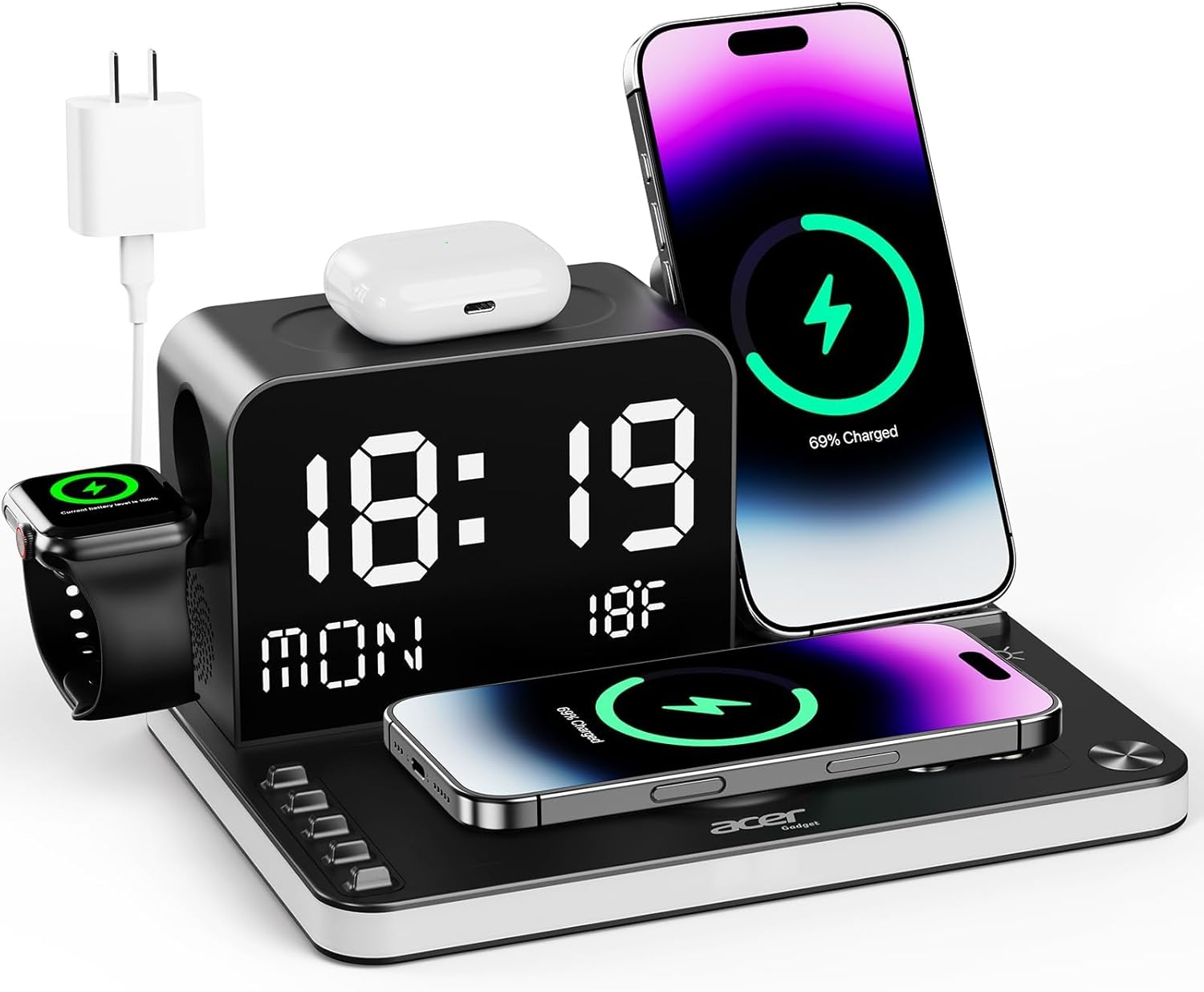 Acer Gadget 7-in-1 Wireless Charging Station